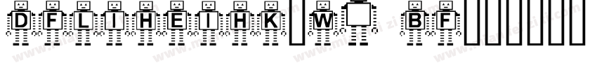 dfliheihk-w5 bf字体转换